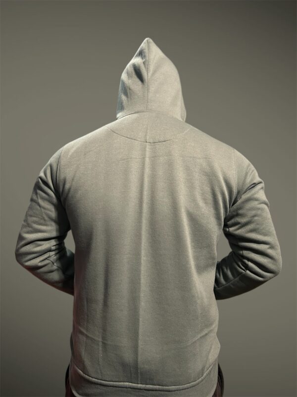 Army Green Colour Hoodie - Image 3