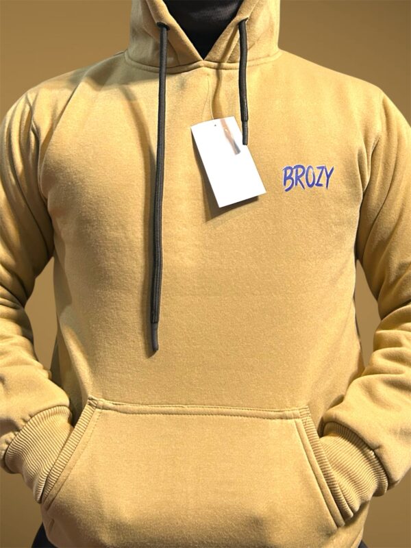 Royal bronze colour hoodie - Image 2