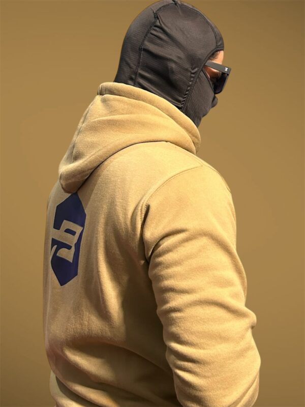 Royal bronze colour hoodie