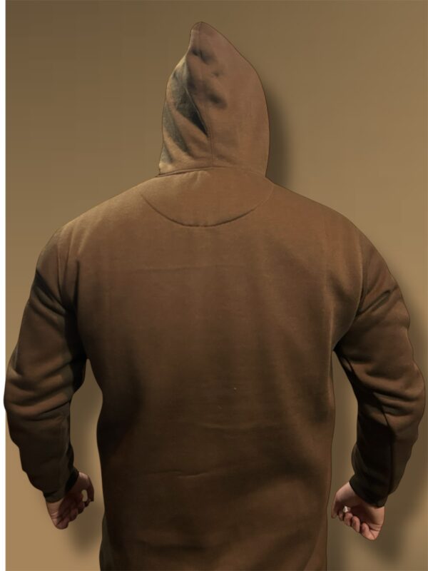 Dark Brownish Hoodie - Image 3