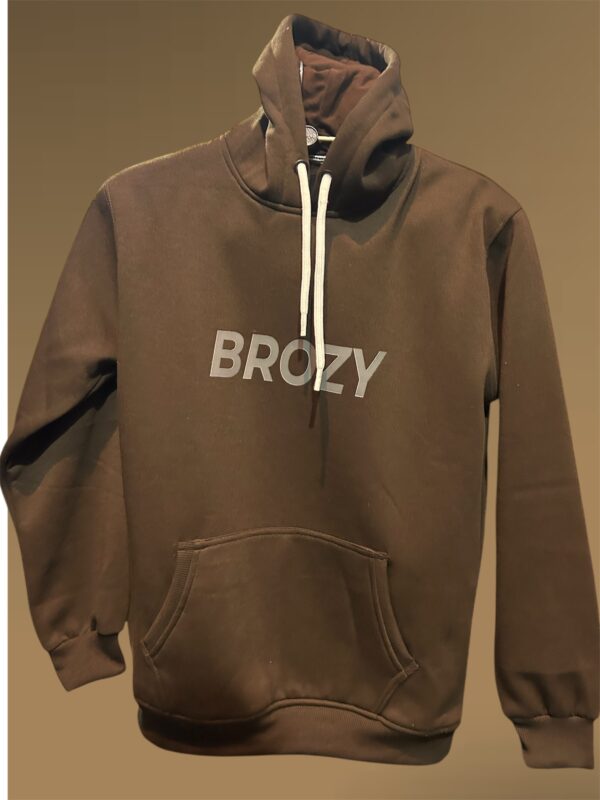 Dark Brownish Hoodie - Image 2